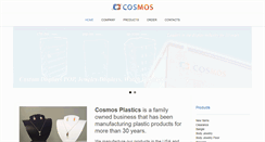 Desktop Screenshot of cosmosplastics.com